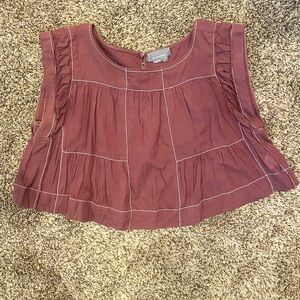 Anthropologie 100% Cotton Swing Top, EUC, large